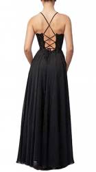 Kit Black Corset Gown Chiffon Skirts